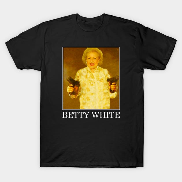 Betty White T-Shirt by Vamp Pattern